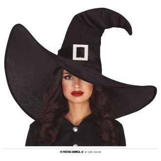 Klobúky , čiapky , čelenky - Extra veľký čarodejnícky klobúk čierny