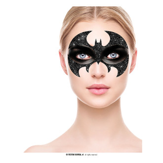 Doplnky - Flitrová maska netopier