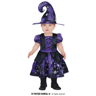 Kostýmy - Malá fialová čarodějka
