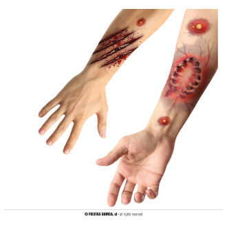 Doplnky - Tetování - samolepící rány