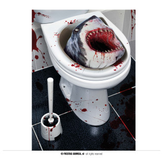 Doplnky - Záchodová dekorace žralok