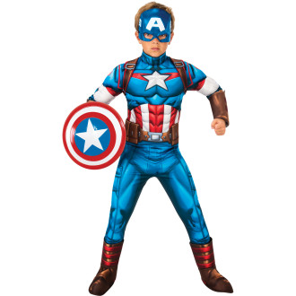 Kostýmy - Captain America Deluxe detský kostým