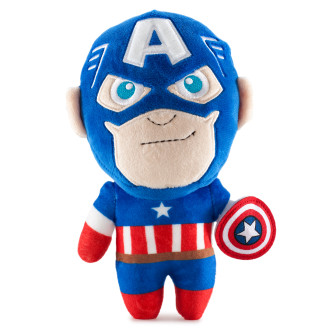 Licenčné postavičky filmový hrdinov - Captain America Plush Phunny