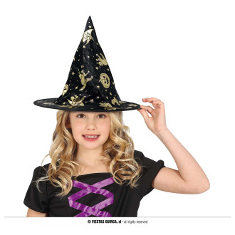Klobúky , čiapky , čelenky - Detský čarodejnícky klobúk halloween