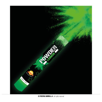 Doplnky - Práškové konfety 30 cm zelené