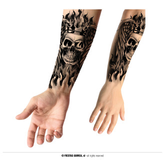 Doplnky - Skull tattoo - tetovanie