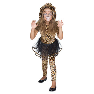 Kostýmy - Leopard kostým pre dievčatá
