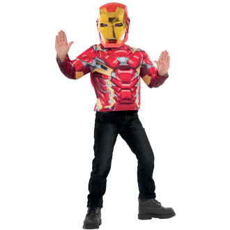 Kostýmy - Iron Man TOP s maskou