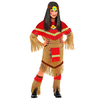 Kostýmy - Widmann Indiánsky kostým pre dievčatá NATIVE INDIAN