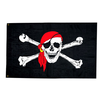 Doplnky - Widmann Pirátska vlajka 130x80 cm