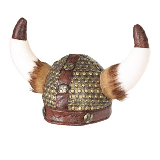 Klobúky , čiapky , čelenky - Widmann Vikingská helma s kožušinou