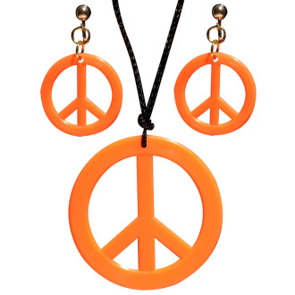 Doplnky - Widmann Súprava hippie náušnice a náhrdelník