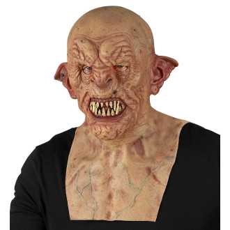 Masky, škrabošky - Widmann Zombie maska s krkom a hruďou
