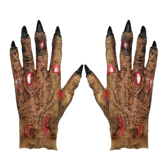 Doplnky - Widmann Zombie rukavice latexové
