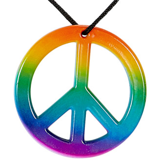 Doplnky - Widmann Dúhový hippie náhrdelník