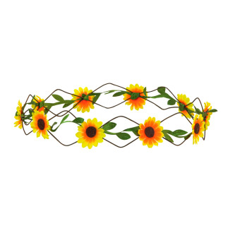 Doplnky - Widmann Čelenka so žltými kvetmi