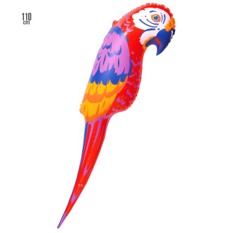 Doplnky - Widmann Nafukovací papagáj 110 cm