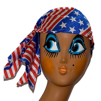 Klobúky , čiapky , čelenky - Pirát látkový USA