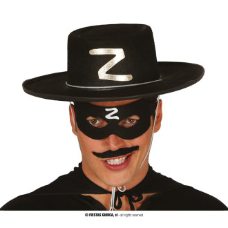 Kostýmy - Klobúk ZORRO pre dospelých