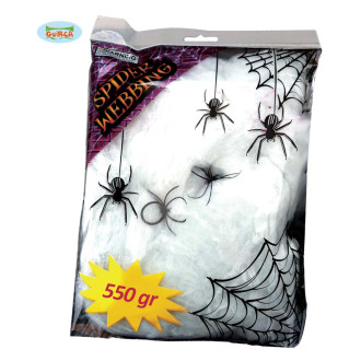 Doplnky - Pavučina veľká biela 550 gr.