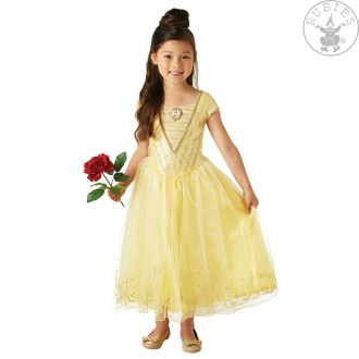 Kostýmy - Belle Live Action Movie Deluxe - Child - licenčný kostým