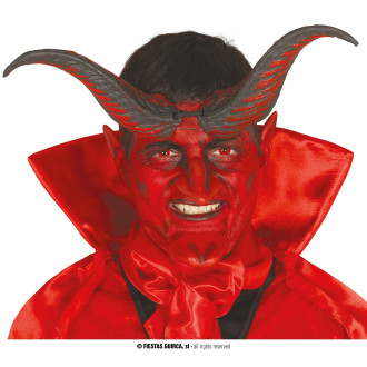 Doplnky - Čertia rohy veľké DIABLE