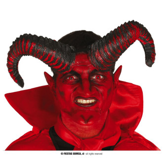 Doplnky - Čertia rohy veľké SATAN