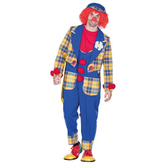 Kostýmy - Klaunský frak pre dospelých