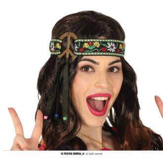 Doplnky - Hippie čelenka so stuhou
