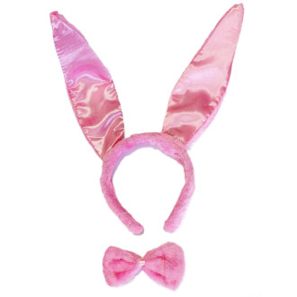 Doplnky - Set zajíček růžový - playboy