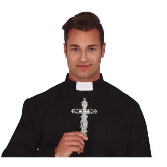 Doplnky - Kríž metalického vzhľadu