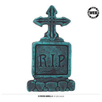 Doplnky - "RIP" náhrobný kameň s krížom