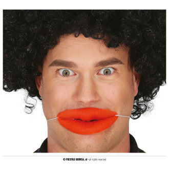 Doplnky - Obrie pery latexové