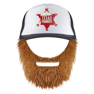 Klobúky , čiapky , čelenky - Widmann Čiapka TEXAS RANGER s fúzmi