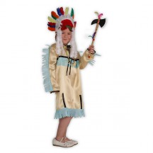Indiánka - karnevalový kostým