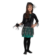 Pavúčí dievča - šaty s kapucňou