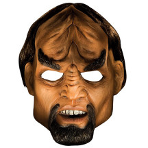 Worf DLX Latex Maske - licencia