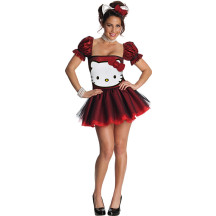 Kostým Hello Kitty Red Glitter - licenčný kostým