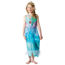 Kostým Ariel s flitrami a čelenkou - licenčný kostým