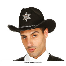 Pánsky kovbojský klobúk s hviezdou