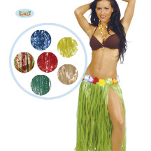 Havajská sukne mix farieb 75 cm dlhá