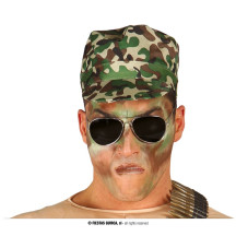 Vojenská maskáčová čiapka