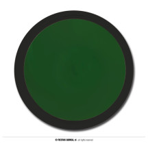 Líčidlo tmavo zelené s aplikačných hubkou