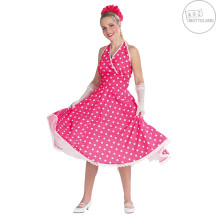 Petticoat dress pink - kostým