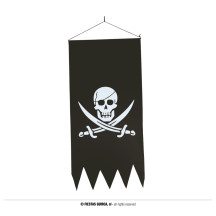 Pirátska vlajka 43 x 86 cm