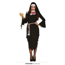 Religieuse ZOMBIE TAILLE - mníška kostým