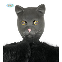 Maska čierne mačky