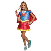 Kostým Supergirl DC Super Hero Girls Deluxe - Child