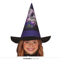 Modrý detský čarodejnícky klobúk