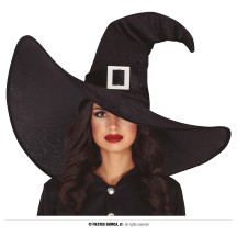 Extra veľký čarodejnícky klobúk čierny